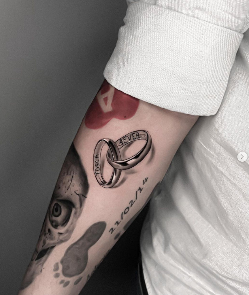 Metallic Tattoo Inks: Shimmering and Reflective Effects